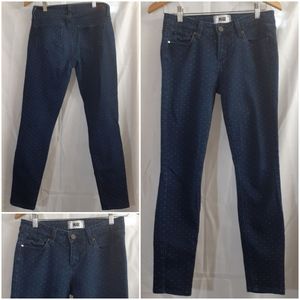 Paige Verdugo Ankle Zip Embellished Skinny Jeans